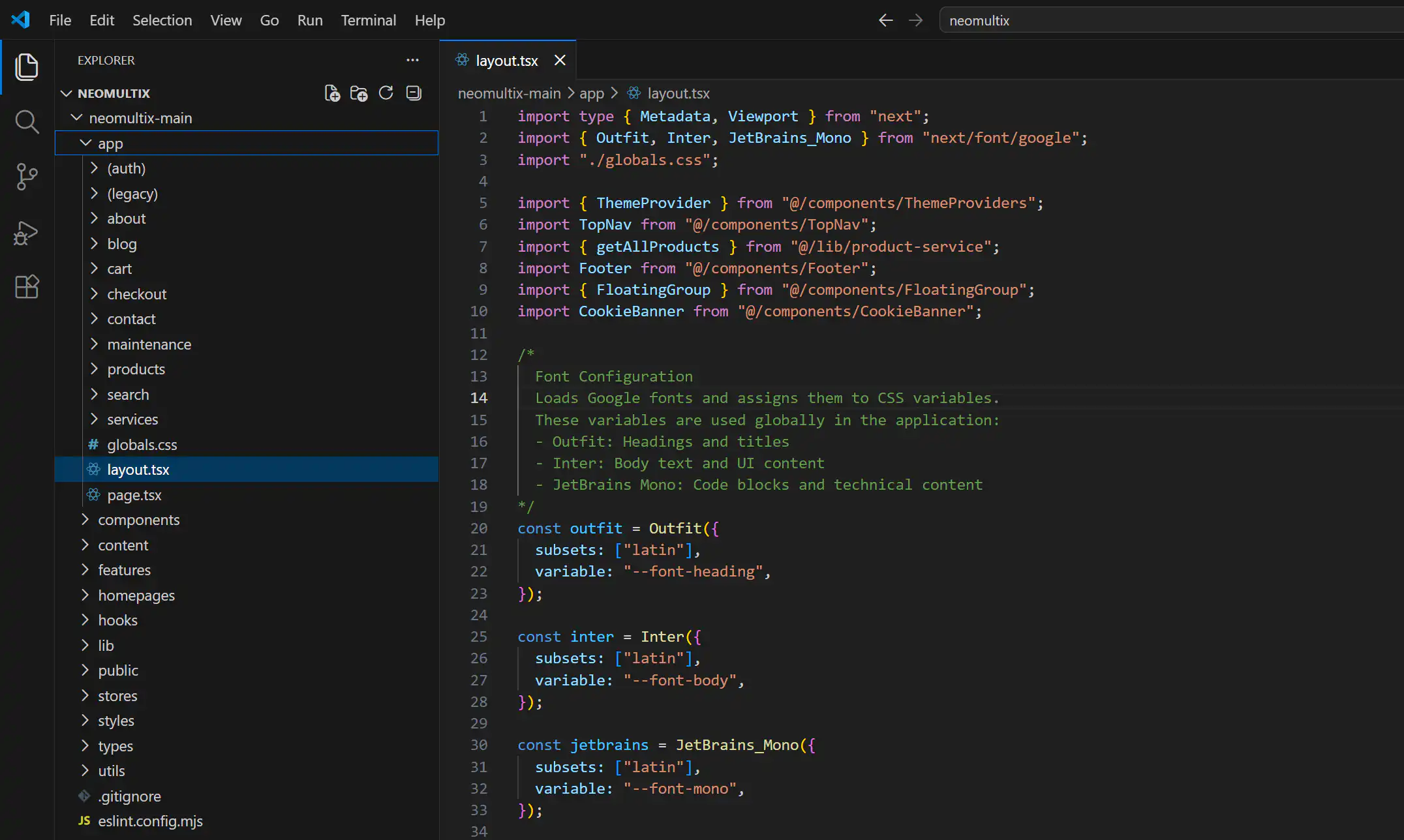 Code Editor Workspace